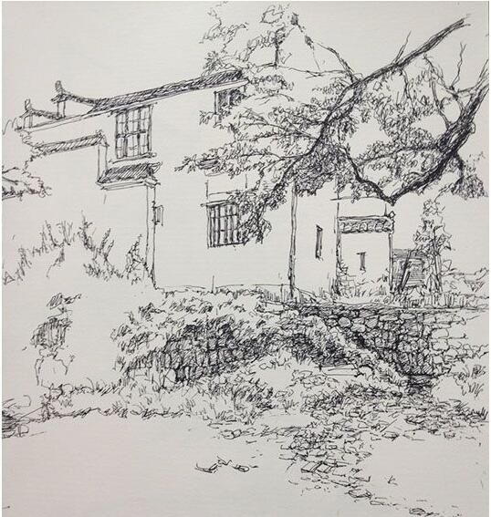 素描風(fēng)景