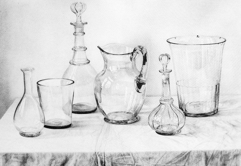 素描靜物作品